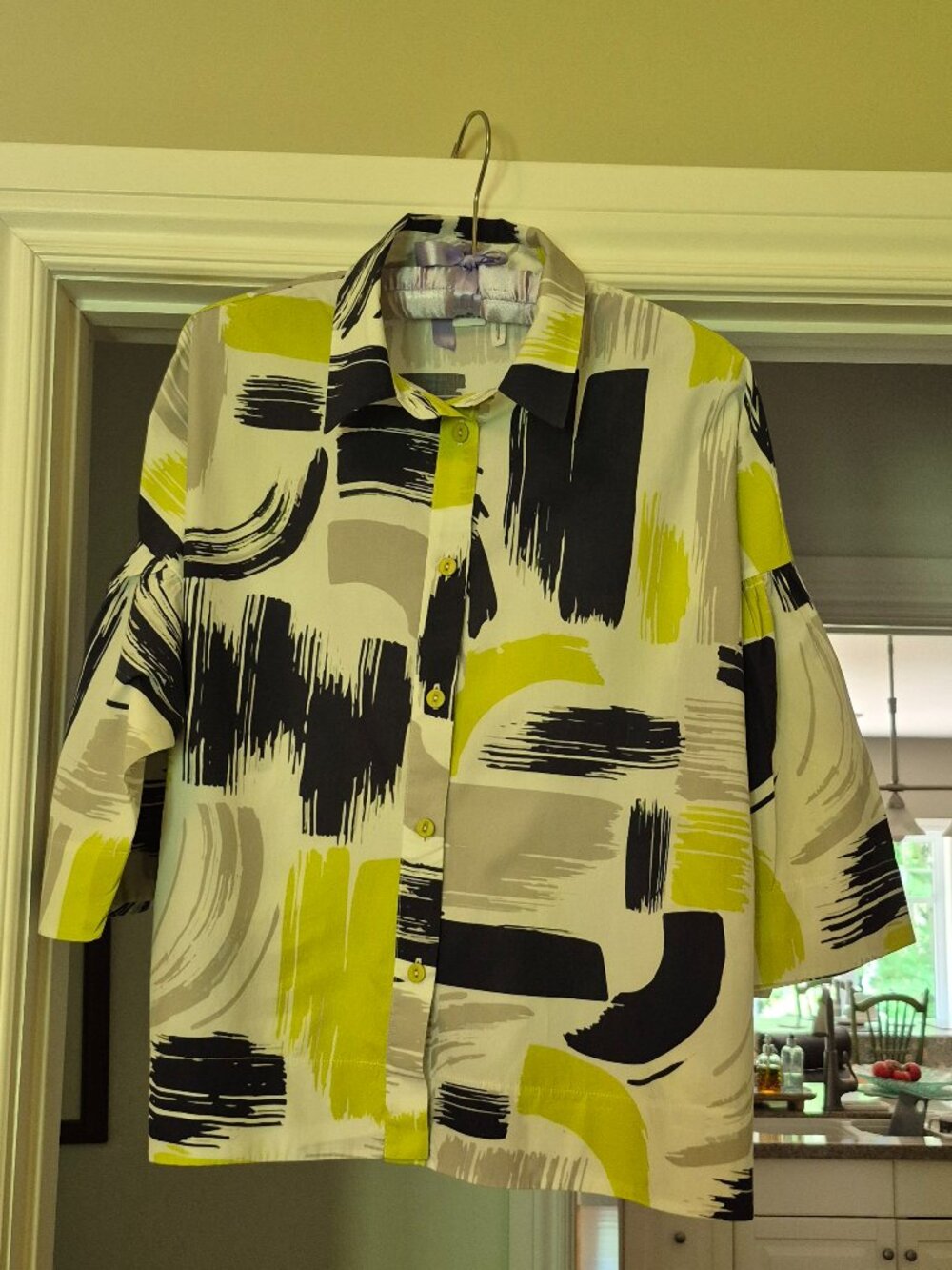 LUUKAA - Cotton Shirt.  Size 12/14.
